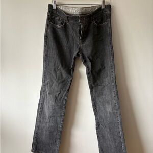Blumarine Dark Gray Straight Leg Jeans